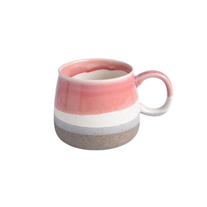 Coffee cup set, 4 pieces, 450 ml, ceramic