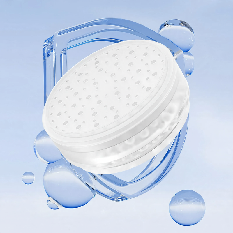 Shower head with filtration system and rain function