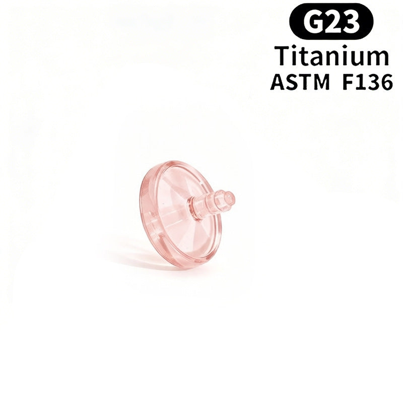 Titan Piercing bar with internal thread