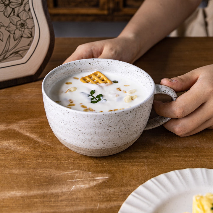 Ceramic mug 550 ml, Japanese design