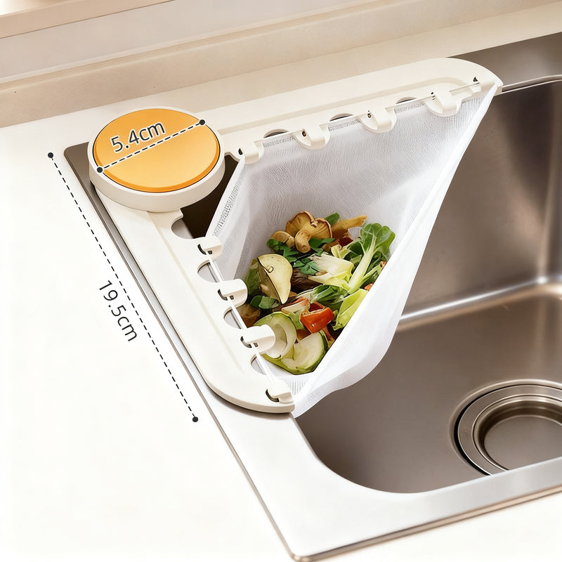 Sink filter sieve with suction cup