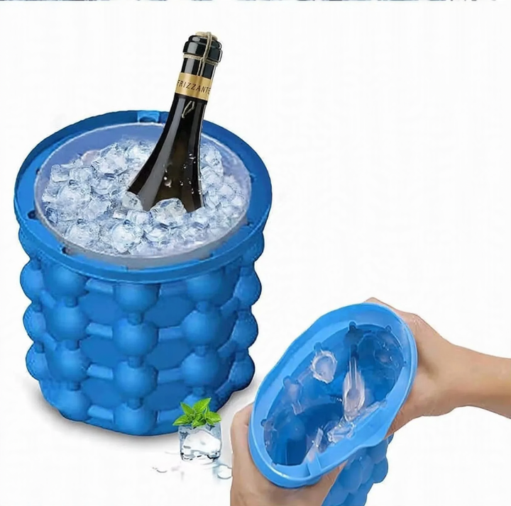 Silicone ice container