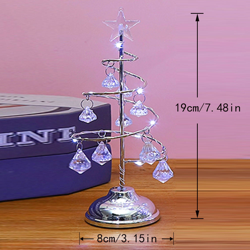 Crystal Tree Night Light with LED