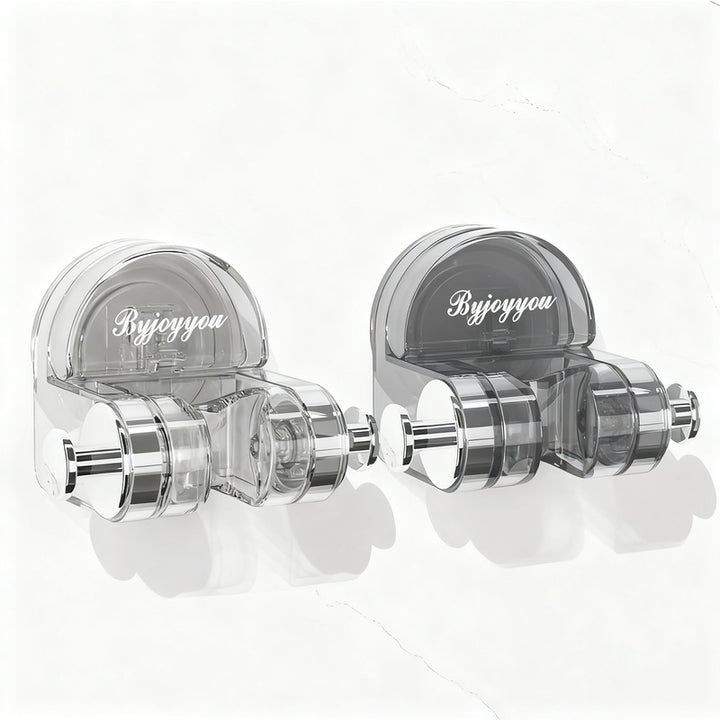 Shower head holder with suction cup, adjustable