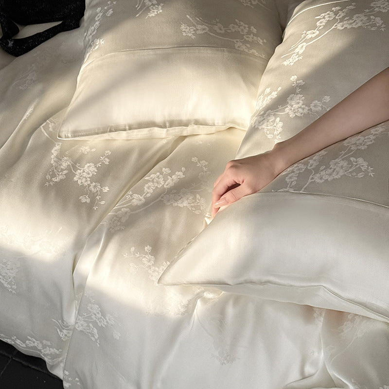 Bedding set made of lyocell fibers, summer, 4-piece
