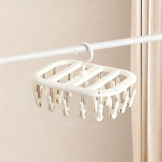 Steel clothespin holder, 18–20 clips