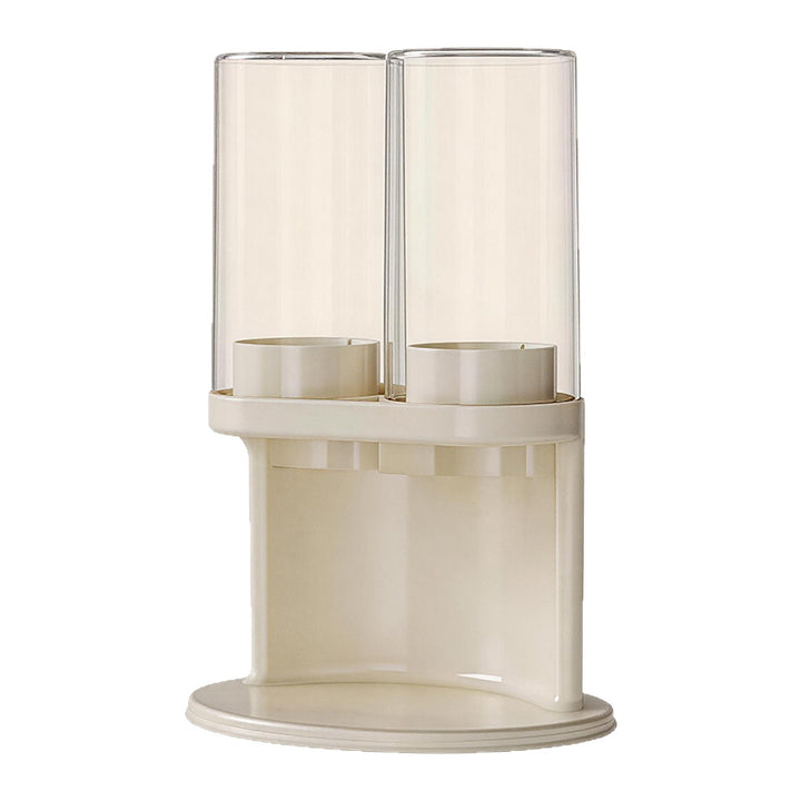 Wall-mounted cup holder, single and double