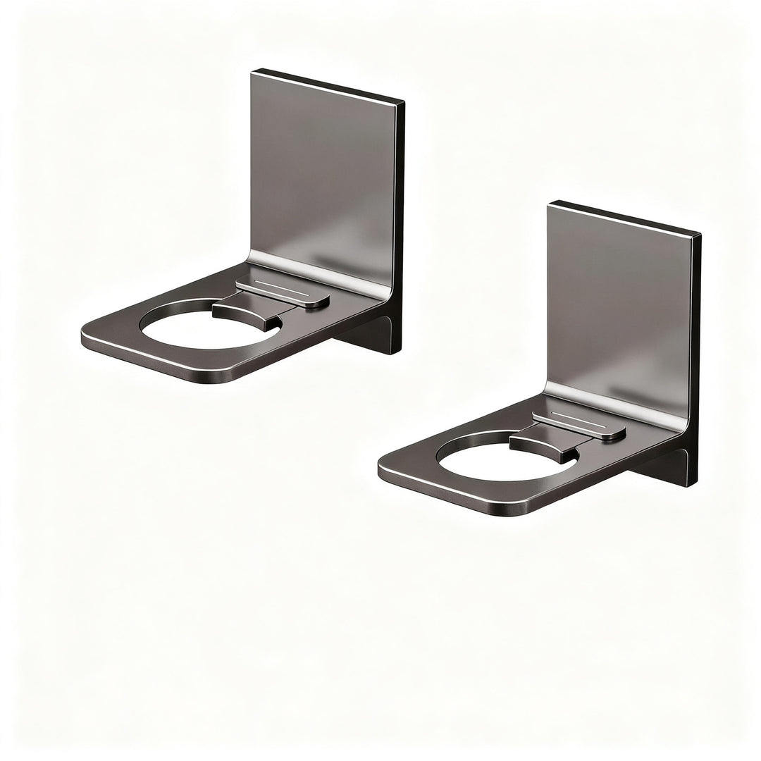 Adjustable bathroom shelf made of aluminum