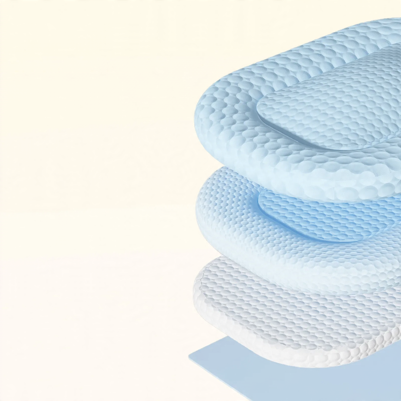 Breathable pet bed made of polyester