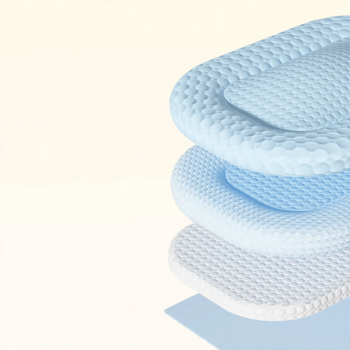 Breathable pet bed made of polyester