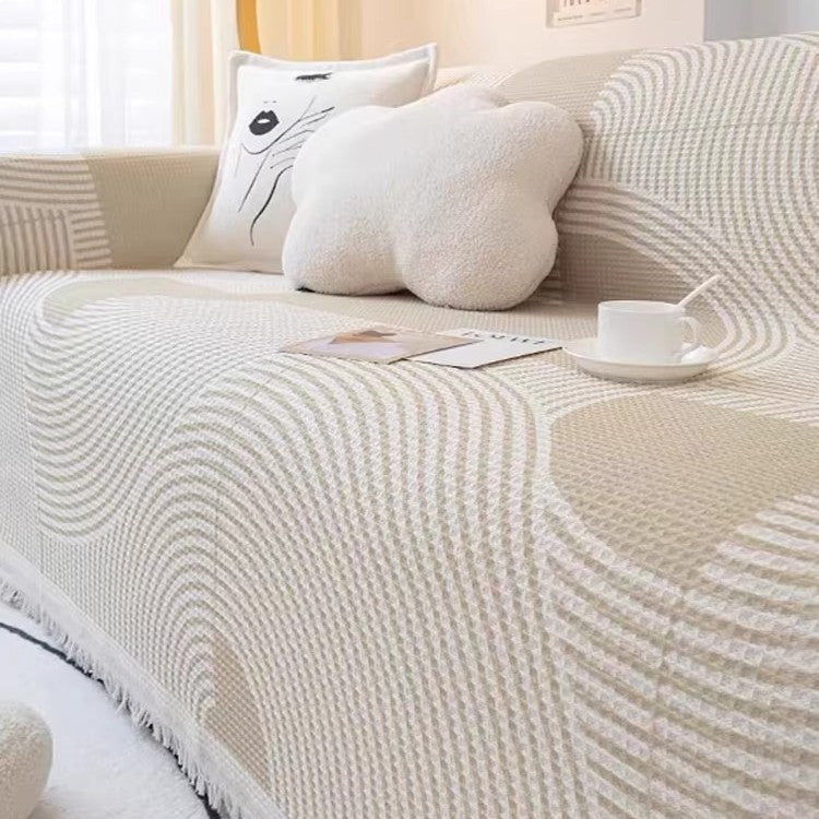 Chenille Sofa Throw, non-slip, various sizes