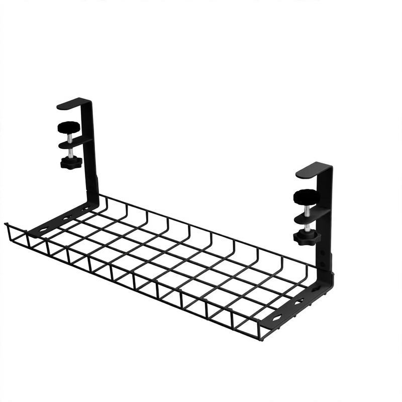 Cable duct for desk, PVC, no assembly