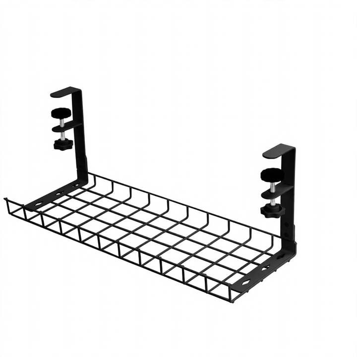Cable duct for desk, PVC, no assembly