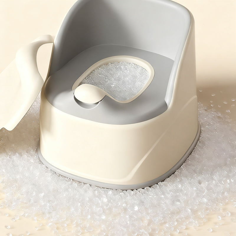 Child potty made of plastic