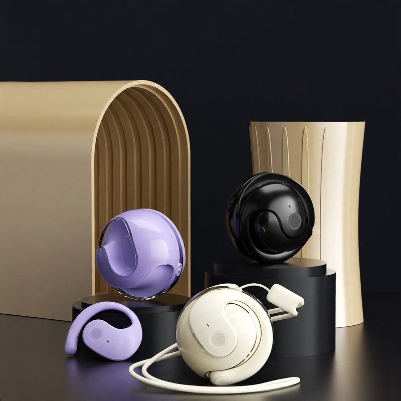 Open Bluetooth earbuds with AI translation, not in-ear