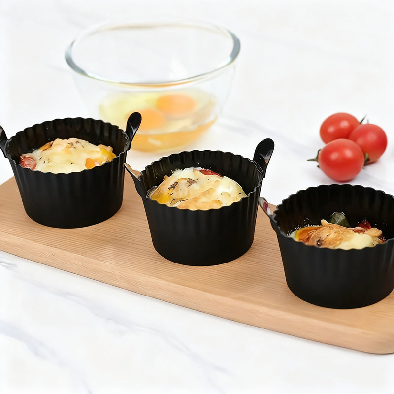 Silicone baking mold, egg shape, 9×7.5×5.5 cm