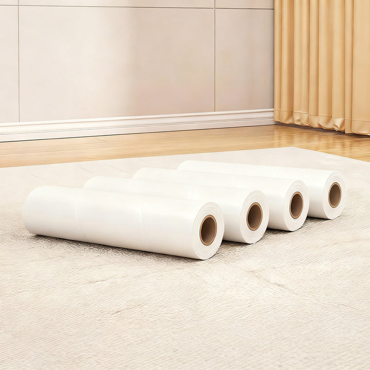 Lint roller with extendable handle