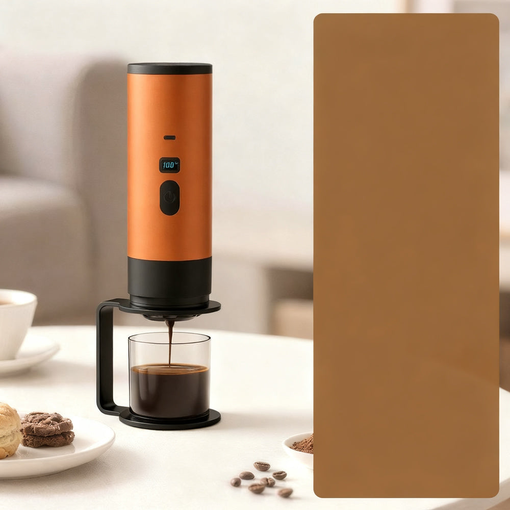 Portable espresso coffee machine with battery, 0.5 L
