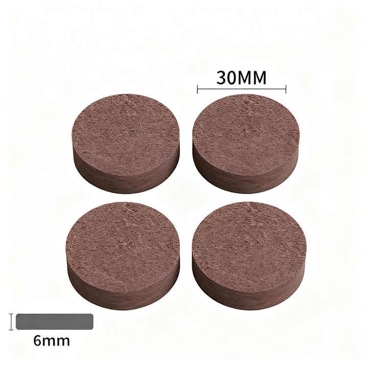 Felt chair glides, self-adhesive, furniture protection