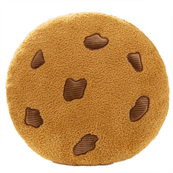 Plush cushion in food shape, 10–36 cm