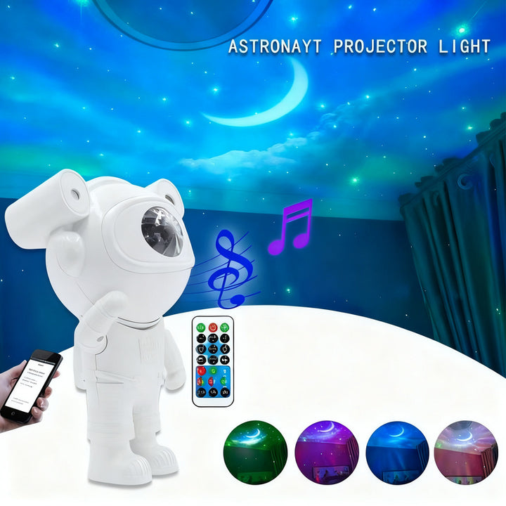 Astronaut Projection Lamp with Starry Sky