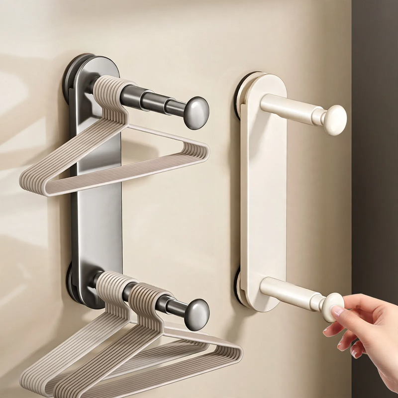 Suction cup drying rack, expandable