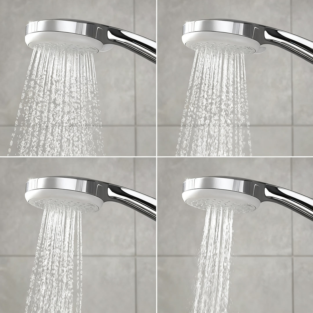 Faucet attachment with shower head and filtration