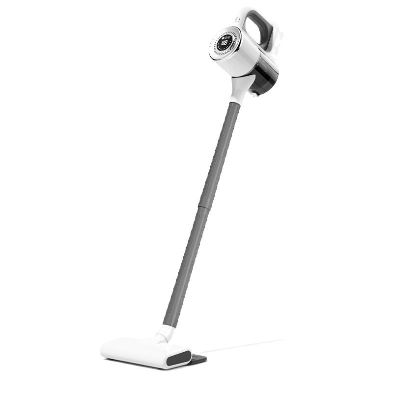 Portable cordless vacuum cleaner and mop with mite removal.
