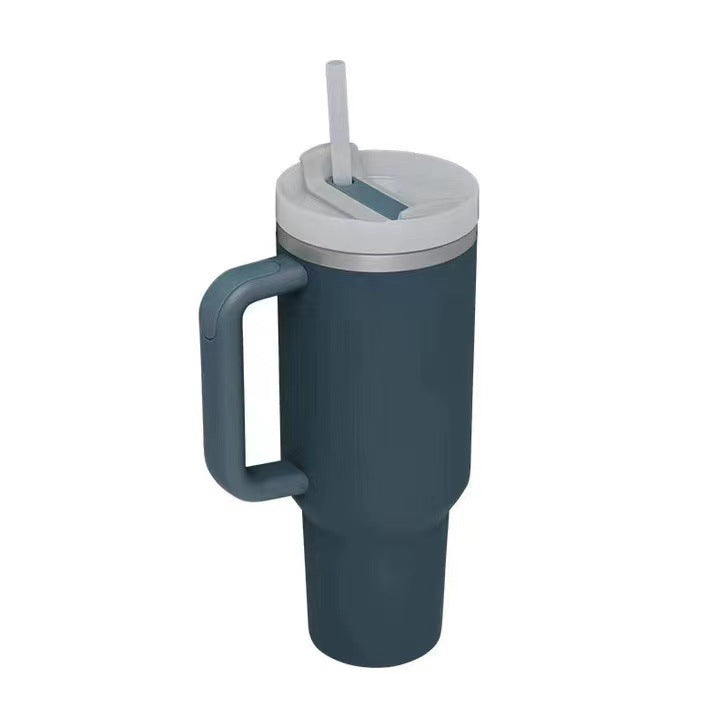 Insulated cup 40oz, stainless steel, with handle