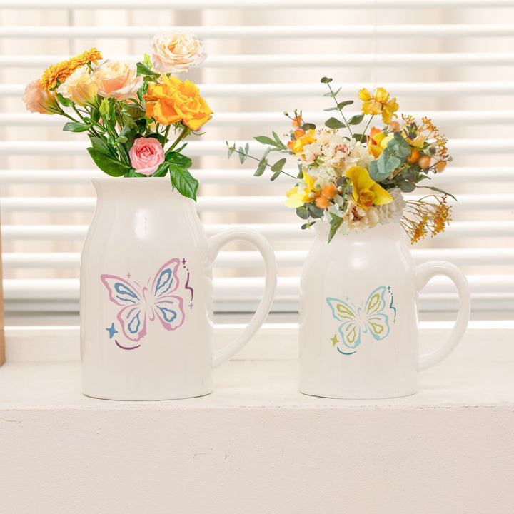 Ceramic drinking mug, porcelain