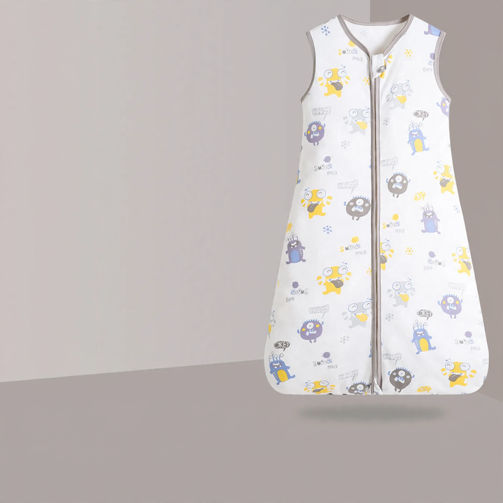 Baby sleeping bag with padding, size S–L