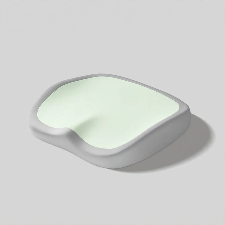 Seat cushion with back support made of memory foam