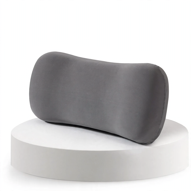 Portable neck pillow with memory foam