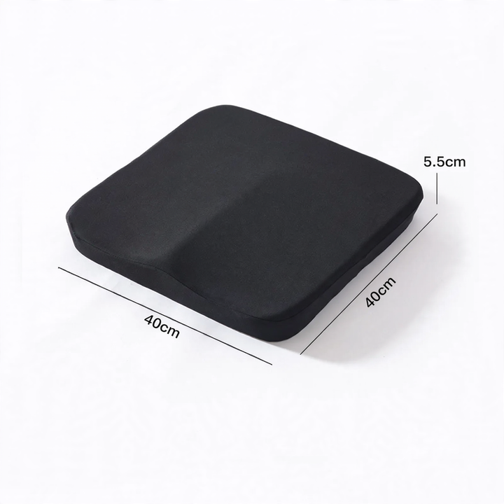 Memory foam seat cushion for office and car