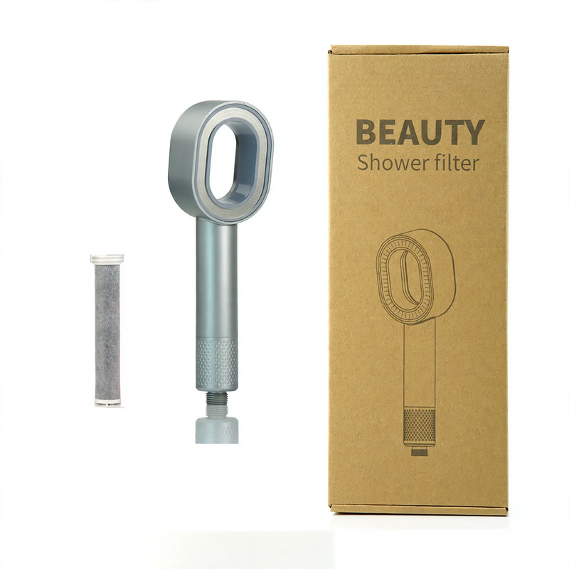 3-in-1 Shower head with massage function, plastic