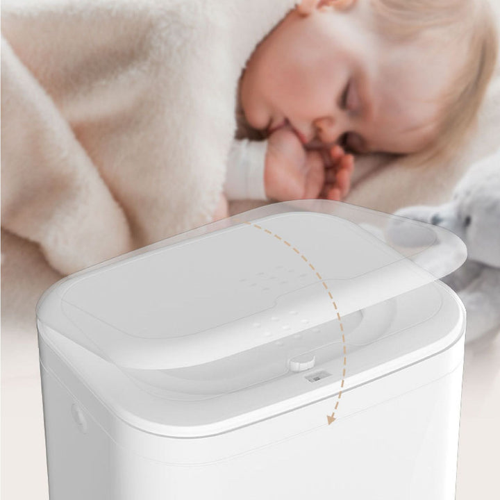 Diaper pail with lid, 12 L, odor-proof