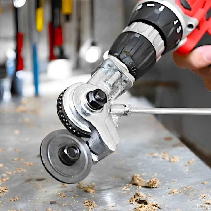Stornfield | Heavy-Duty Metal Cutting Adapter for Drill