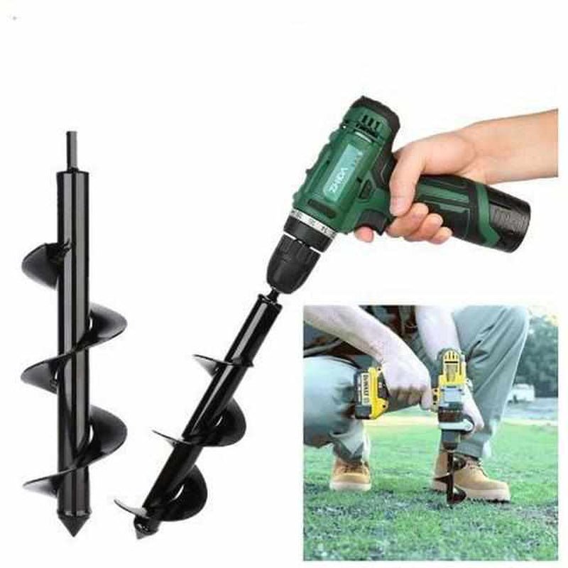 Stornfield | DrillDigger Pro – Carbon Steel Garden Hole Digger for Fast Planting