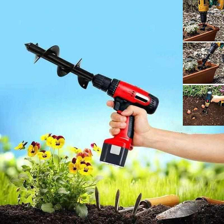 Stornfield | DrillDigger Pro – Carbon Steel Garden Hole Digger for Fast Planting