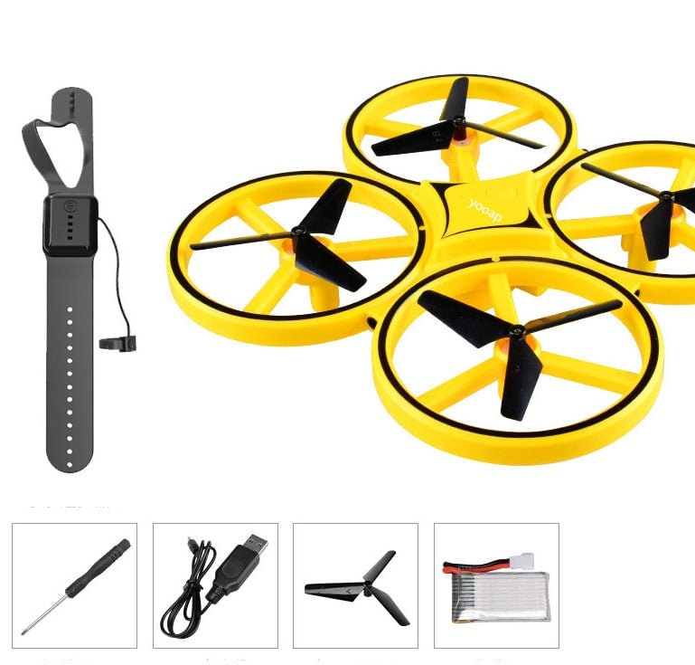 Drone - remote-controlled - Quadrocopter (Gyro &amp; LED) | Stornfield