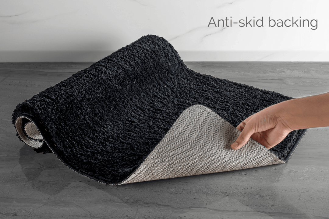 Stornfield | Luxura UltraSoft Bath Mat | Super-absorbent microfiber bathroom rug with anti-slip backing