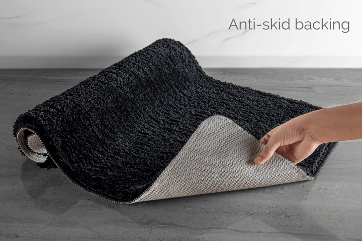 Stornfield | Luxura UltraSoft Bath Mat | Super-absorbent microfiber bathroom rug with anti-slip backing