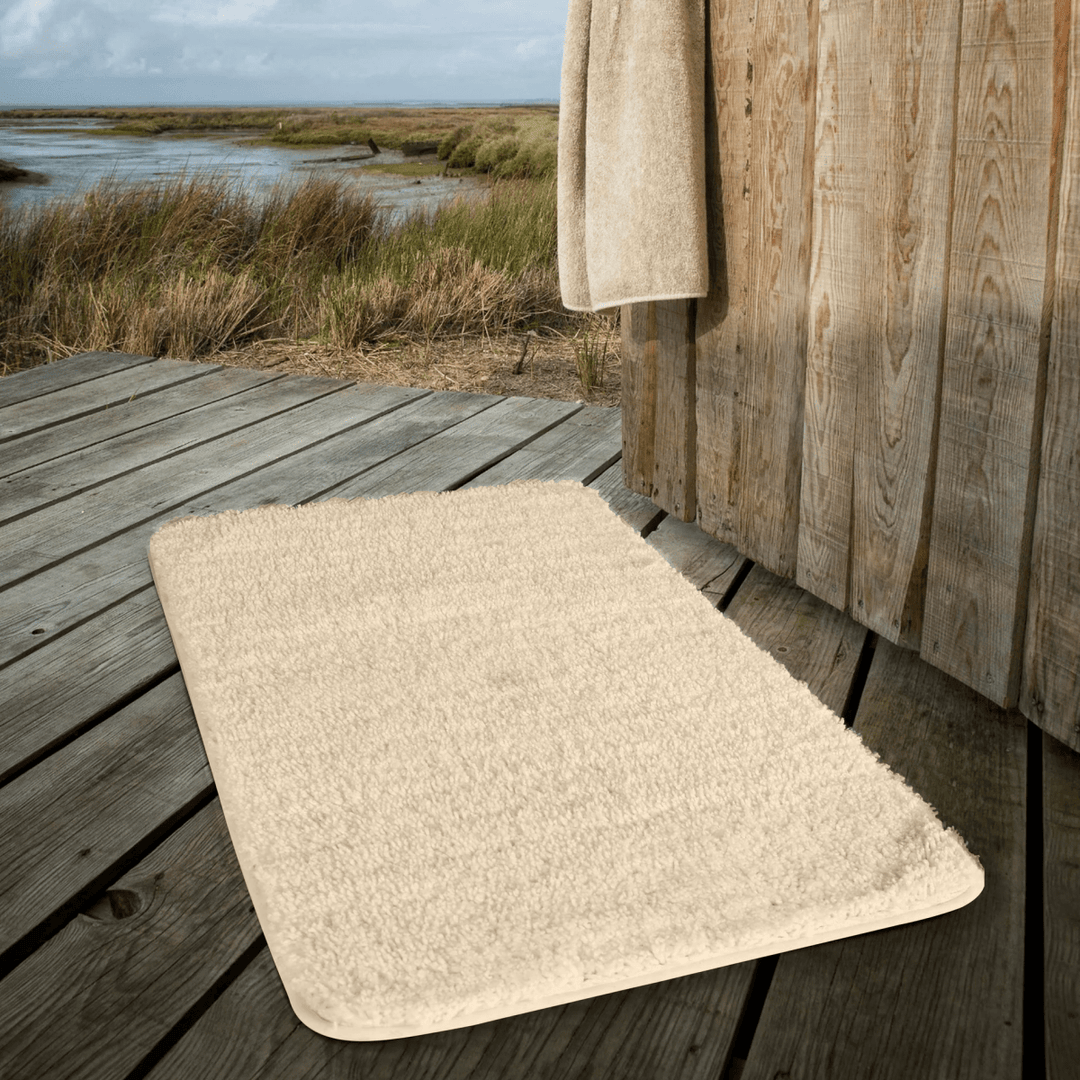Stornfield | Luxura UltraSoft Bath Mat | Super-absorbent microfiber bathroom rug with anti-slip backing