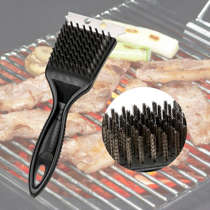 Durable Barbecue Grill Cleaning Brush With Wire Bristles | Stornfield