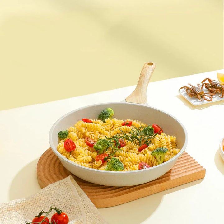 Durable Non-Stick Ceramic Frying Pan and Wok Pan Universal Cookware | Stornfield