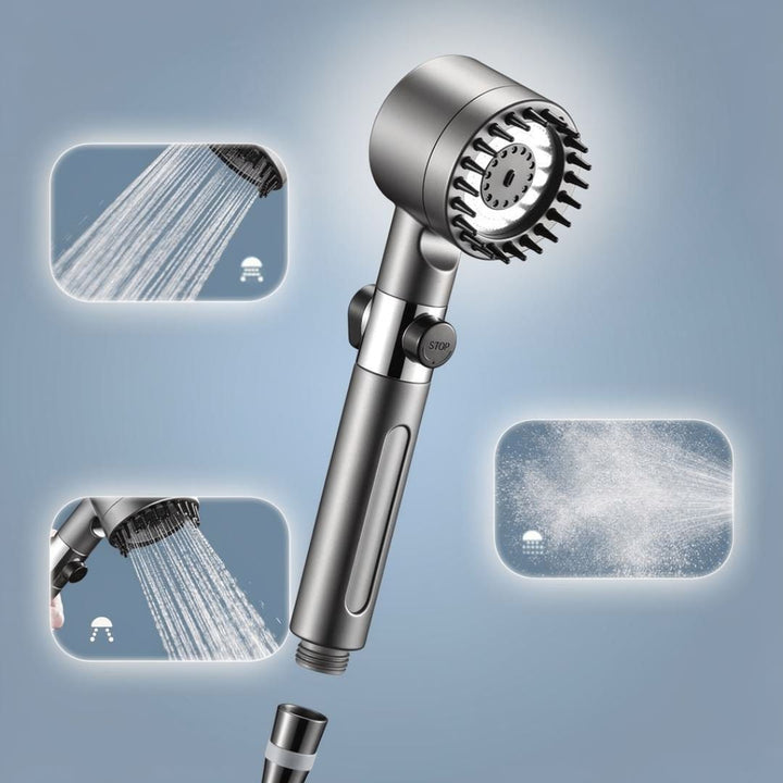 PowerStraal Showerhead with Filter and 3 Adjustable Spray Options | Stornfield