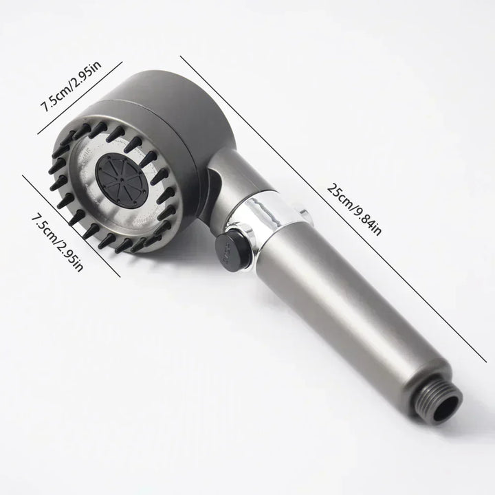 PowerStraal Showerhead with Filter and 3 Adjustable Spray Options | Stornfield