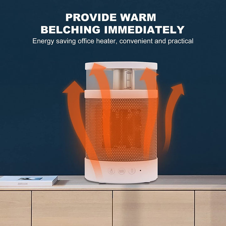 3-in-1 room heater with humidifier and night lights | Stornfield
