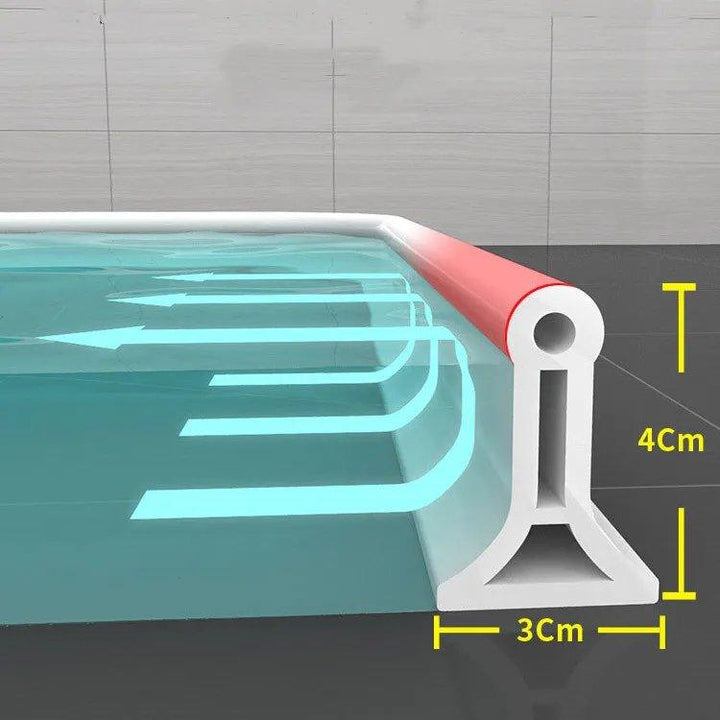 FlexiSeal Shower Edge — No more wet floors and frustration in the bathroom, stay dry – completely without installation stress! | Stornfield