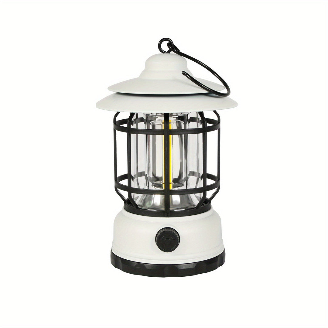 RetroGlow Lamp – Dimmable Rechargeable LED Outdoor Lighting | Stornfield